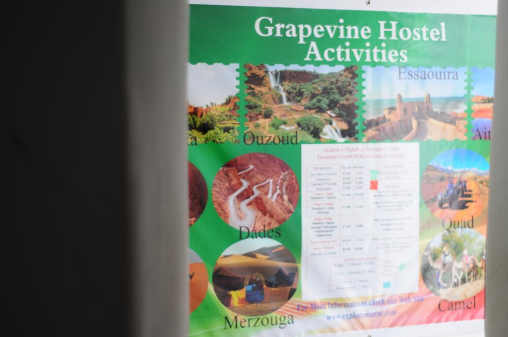 Backpackers Grapevine Hostel 马拉喀什 外观 照片